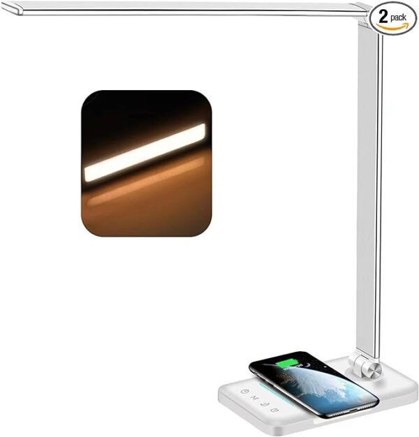 AFROG Multifunctional LED Desk Lamp with Wireless Charger